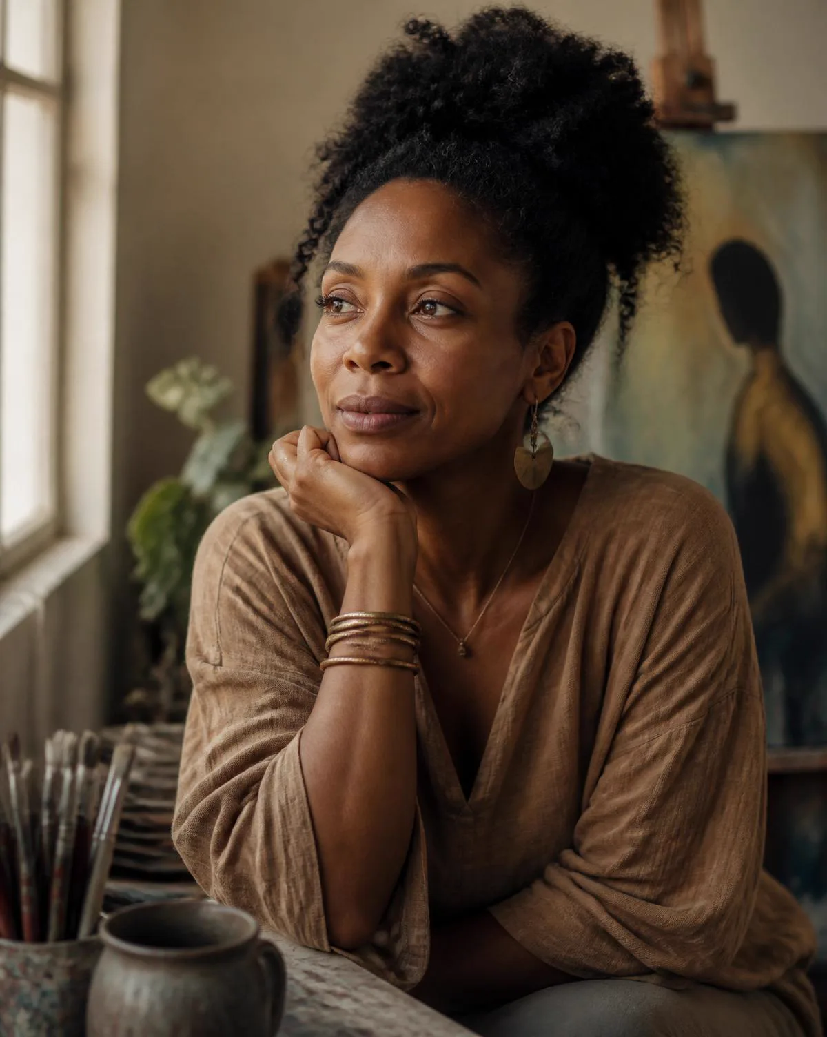 Portrait of Tasha Bellini, artist and poet